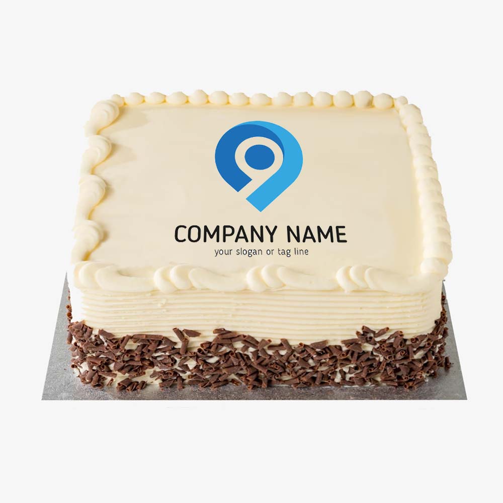 Customized corporate cake send a cake to greece 